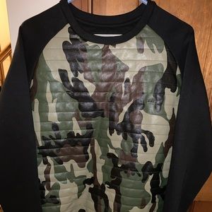 Kite quilted camo crew sweatshirt-new